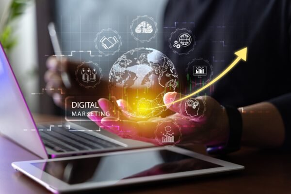 digital-online-marketing-businessman-using-tablet-analyzing-sales-data-graph-growth-modern-interface-icon-strategy-solution-anal